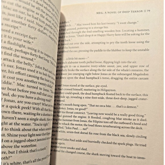 MEG: A Novel of Deep Terror (MEG, 1) - Paperback By Alten, Steve - VERY GOOD - Picture 6 of 10